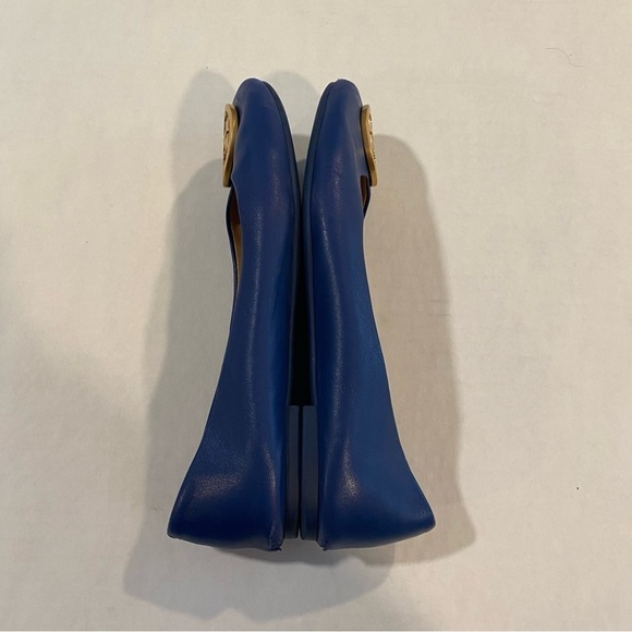 Tory Burch Blue Ballet Flats - Picture 9 of 12